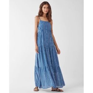 Splendid Promenade Striped Maxi Dress